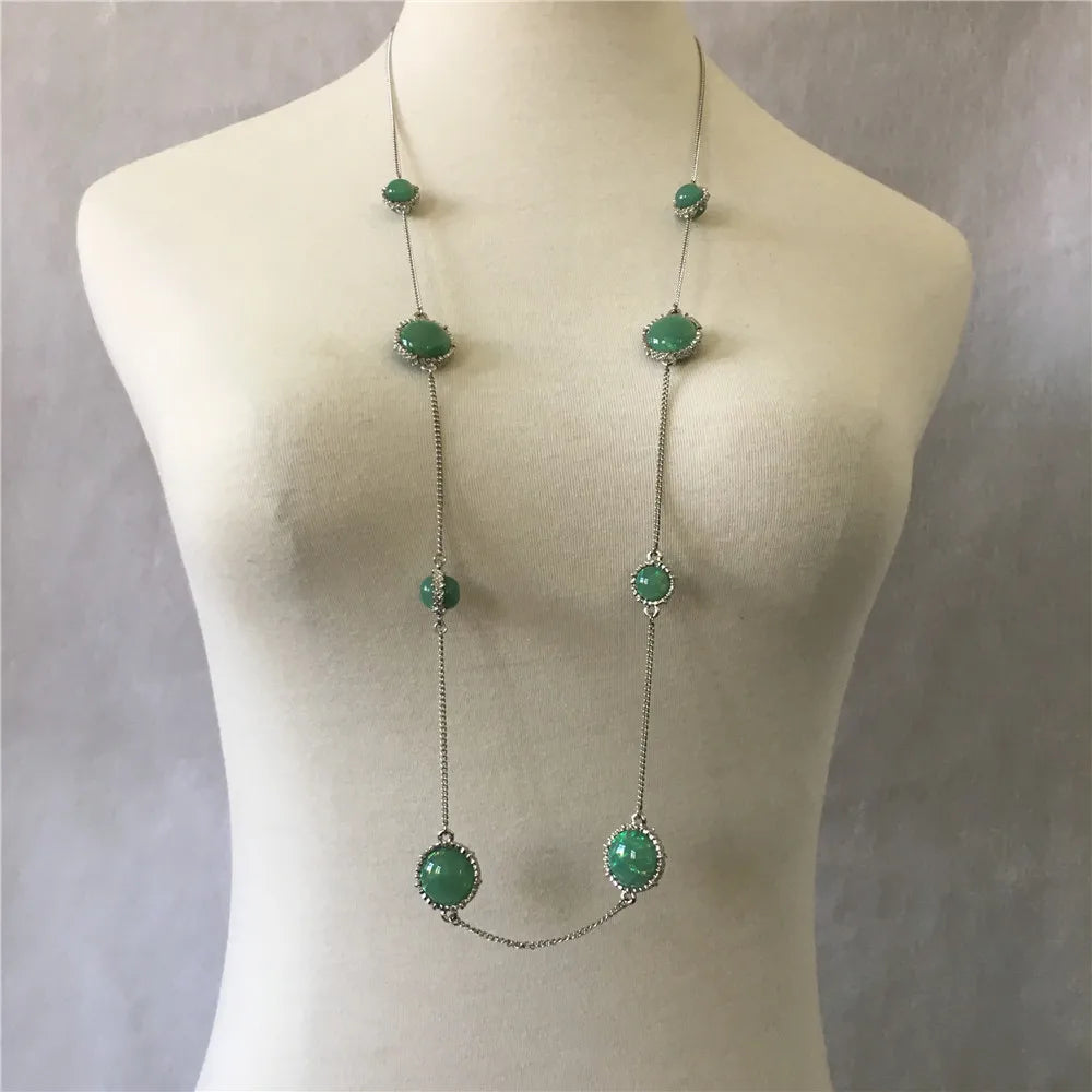 Chain Necklace for Women Gold Color Chain Necklace Pendant on neck Bohemian