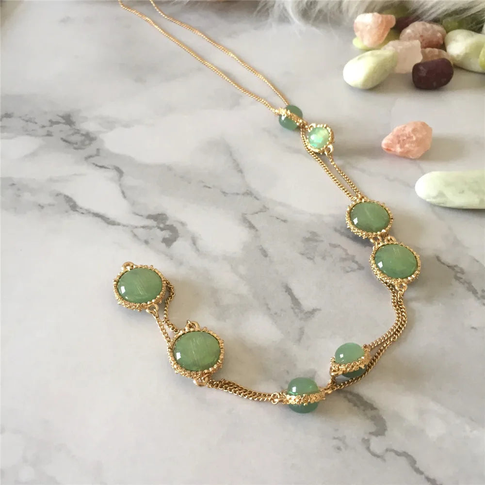 Chain Necklace for Women Gold Color Chain Necklace Pendant on neck Bohemian