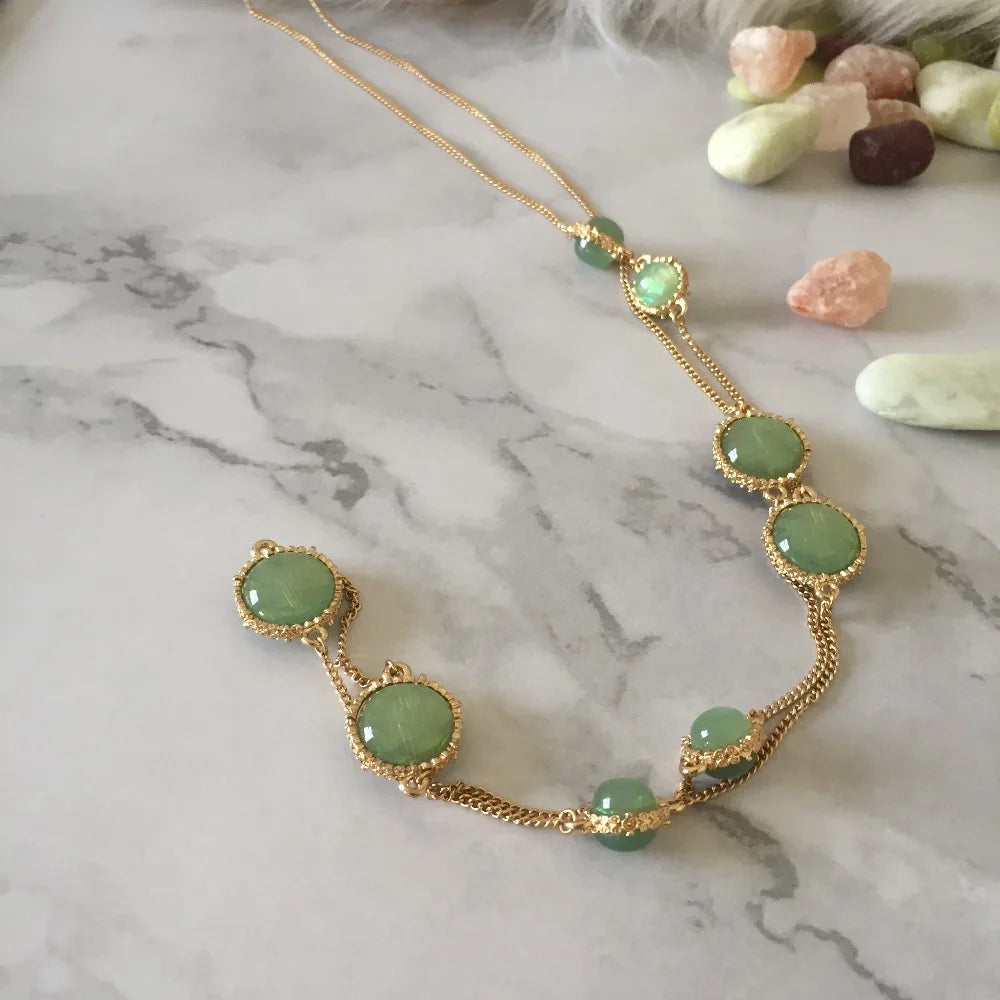 Chain Necklace for Women Gold Color Chain Necklace Pendant on neck Bohemian