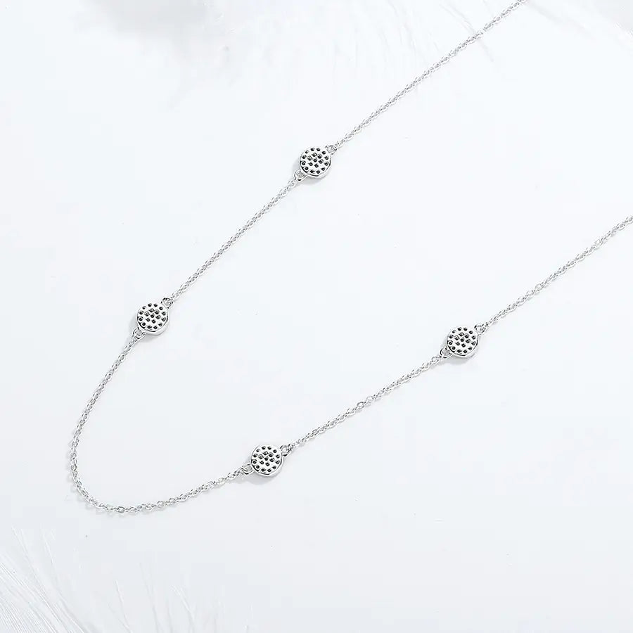 Trendy Silver Jewelry Necklace and Versatile Sweater Chain