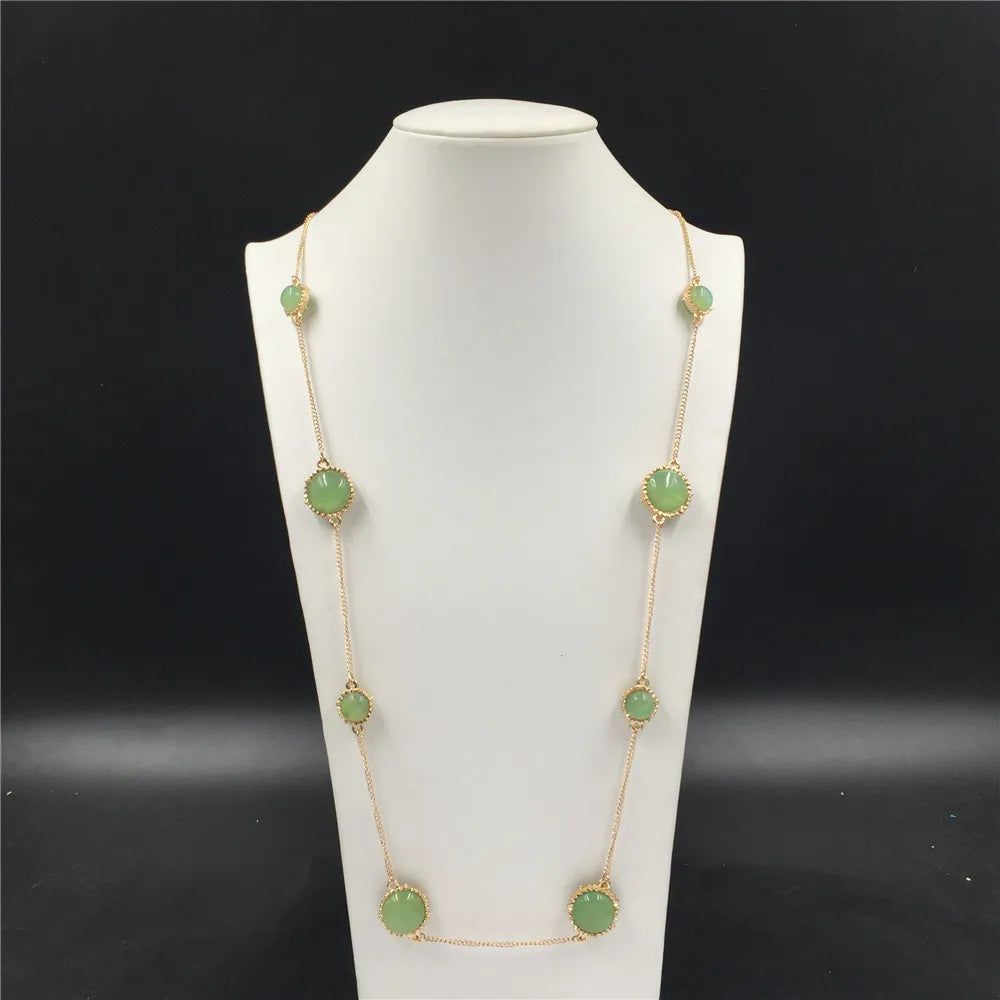 Chain Necklace for Women Gold Color Chain Necklace Pendant on neck Bohemian