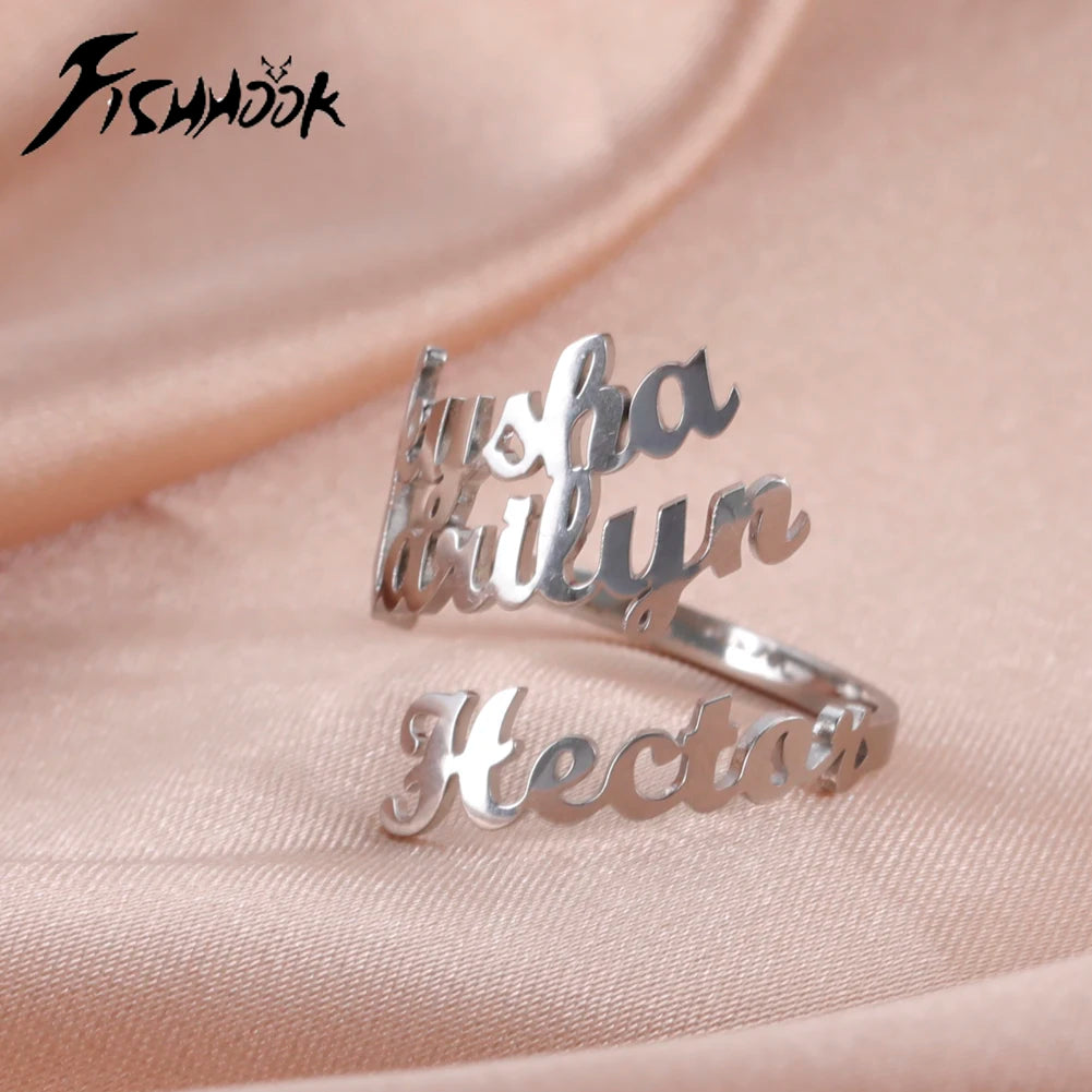 Rings Couple Gold Color