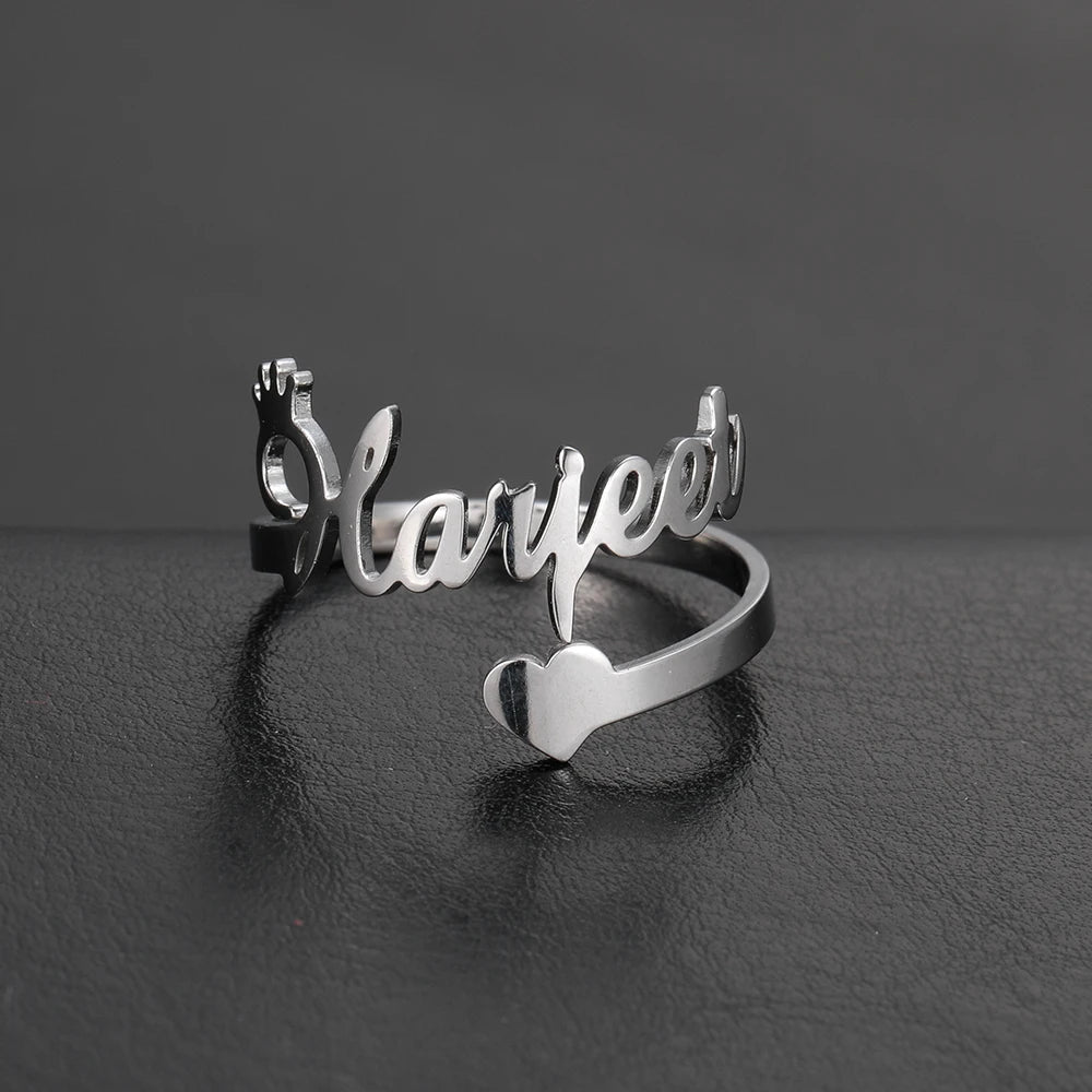 Rings Couple Gold Color