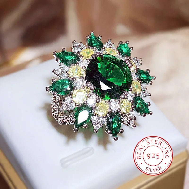 Senior Bright Bright Green Ring