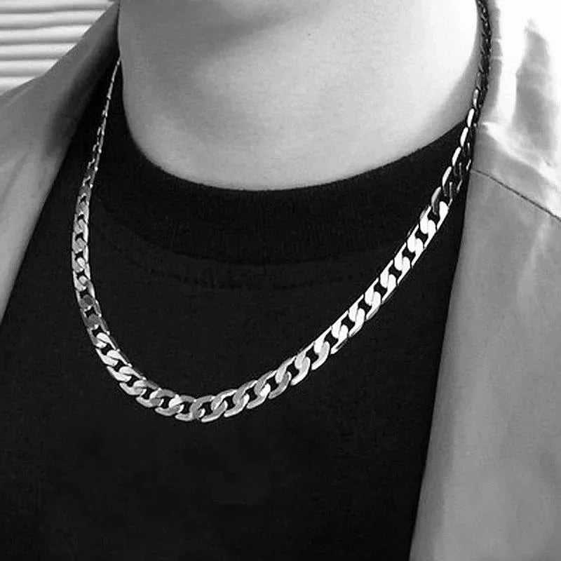 925 Sterling Silver Necklace For Men's & women
