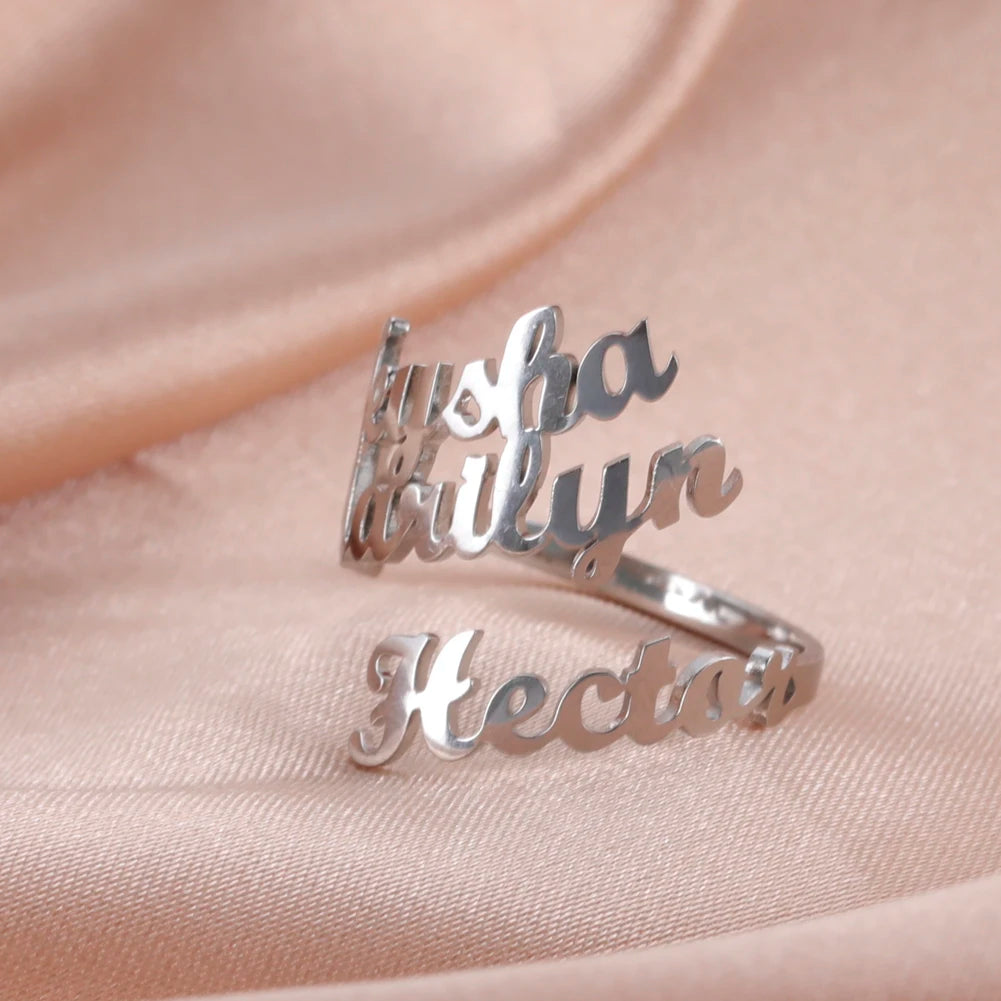 Rings Couple Gold Color
