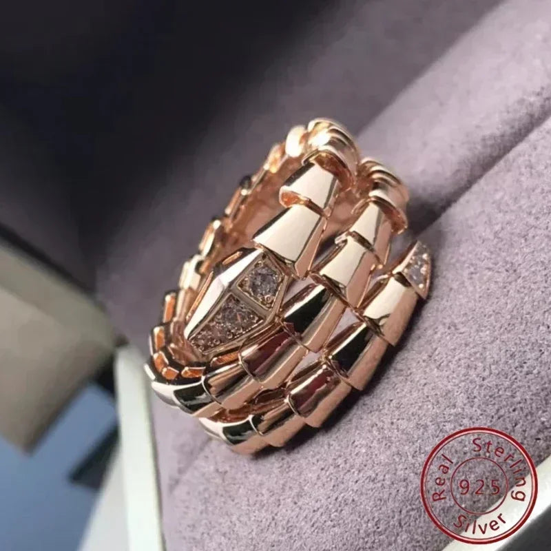925 High-quality Women's Jewelry Ring Is Like A Rainbow, Which Takes You Into The Fairy Tale World To Meet Prince