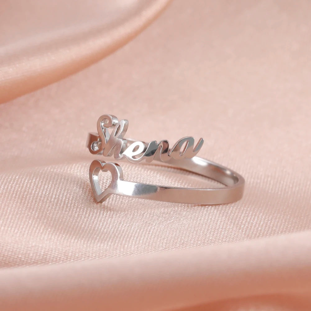 Rings Couple Gold Color