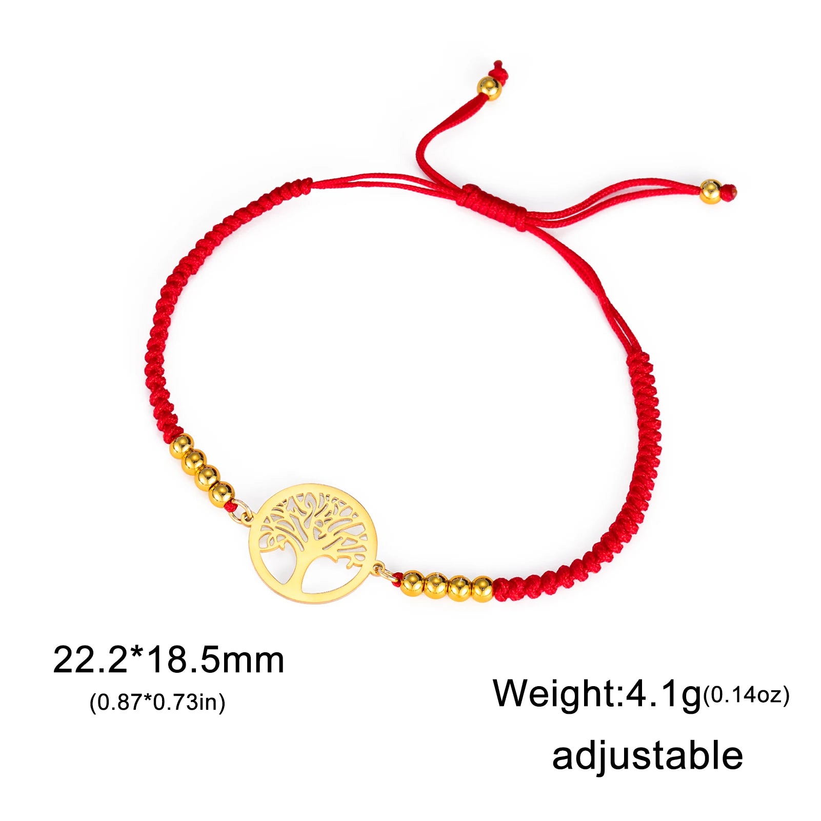 Bracelet For Men Women Stainless Steel Bracelets Hollow Life Tree Pendant Classic