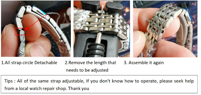 Stainless Steel Strap Watch Women Luxury