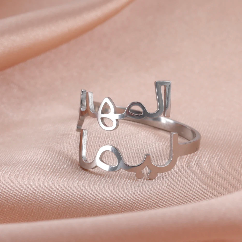 Rings Couple Gold Color