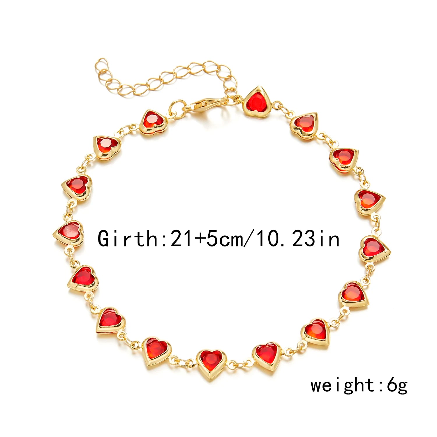 Vintage Boho Love Heart Crystal Colorful Anklet for Women Butterfly Daisy Foot Leg Ankle Chain Girls Beach Party Sandals Jewelry