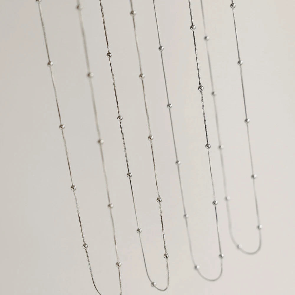 Kpop Chains Necklace for Women Stainless Jewelry on the neck new in premium stainless steel jewelry