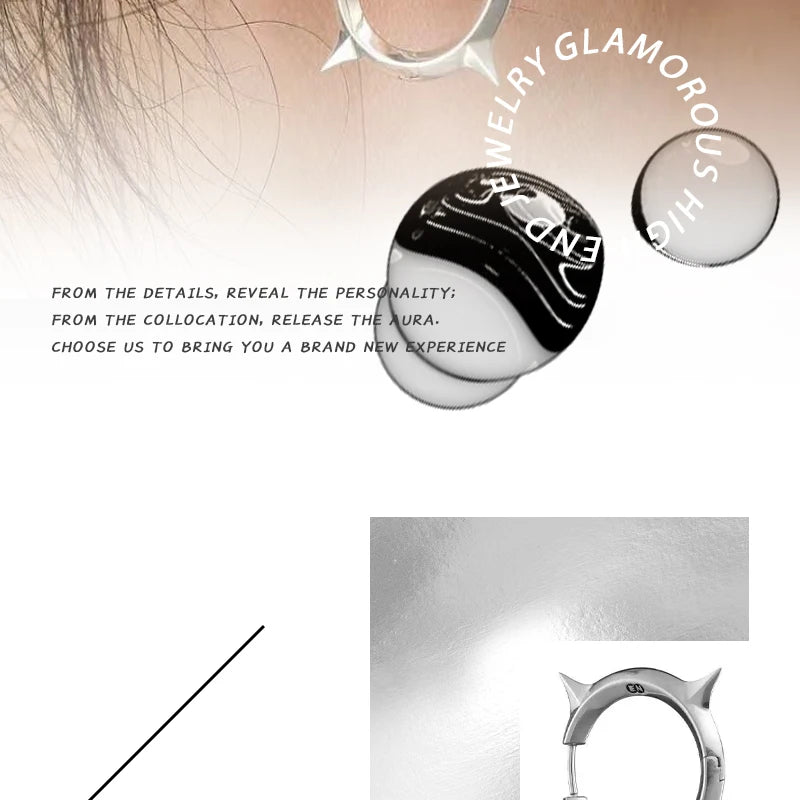 New Ring Ring Hip Hop Rock Style Men's And Women's Jewelry