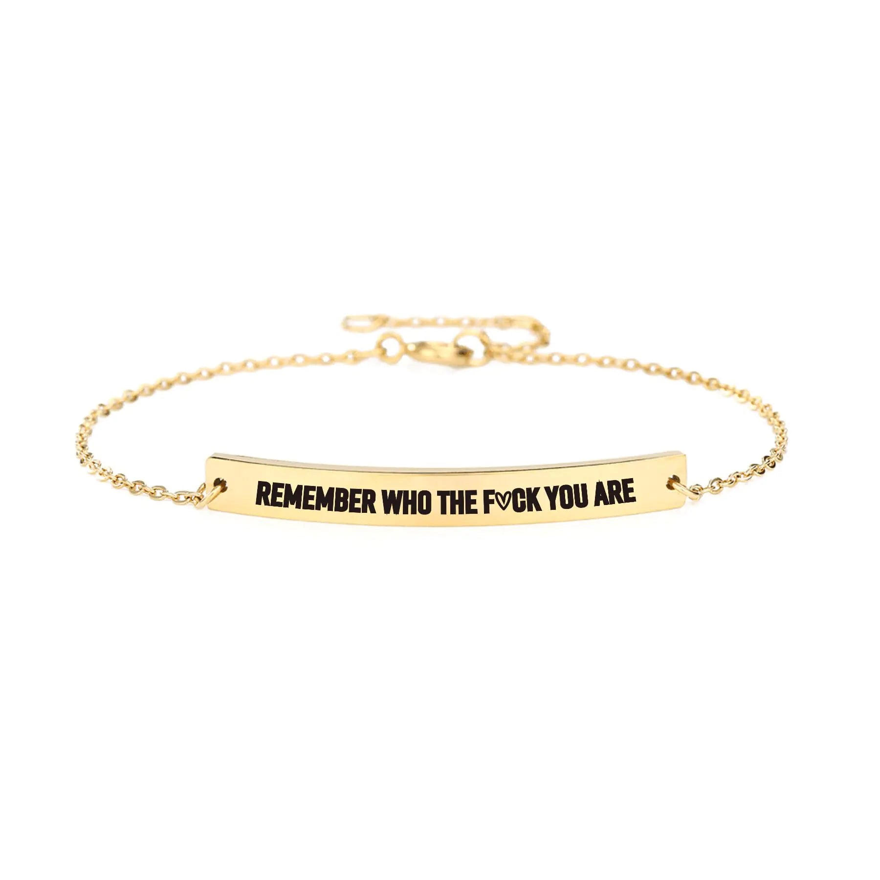 Remember Who You Are Bracelet Motivational Bracelet